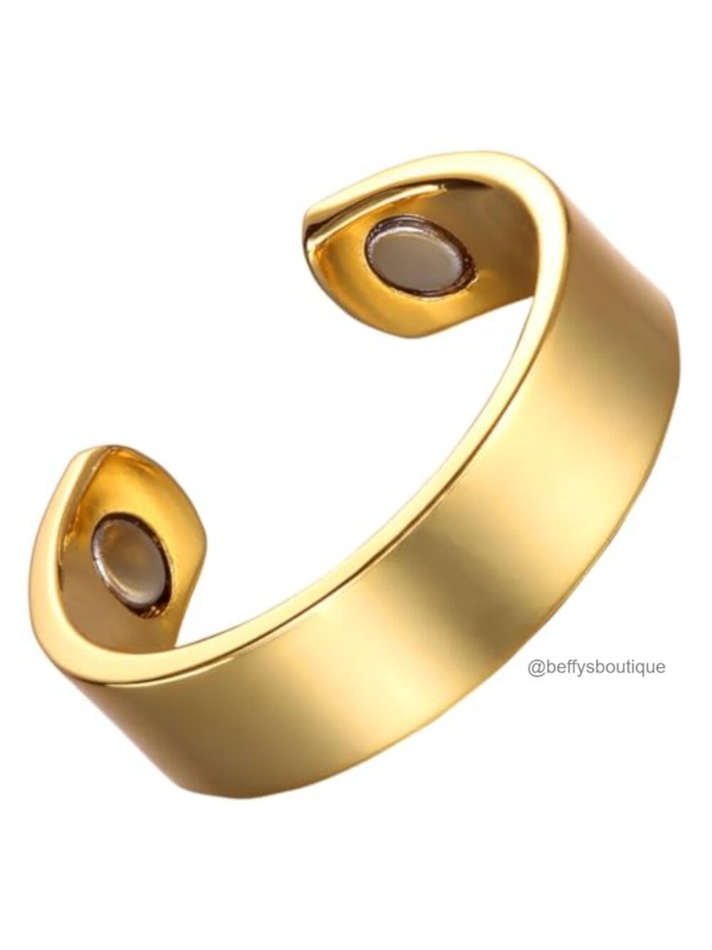 Copper Magnetic Therapy Ring Band Adjustable for Men Women